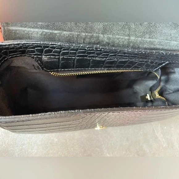 NWOT Vera Pelle crocodile handbag - Picture 4 of 6
